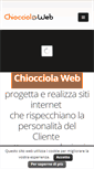 Mobile Screenshot of chiocciolaweb.com